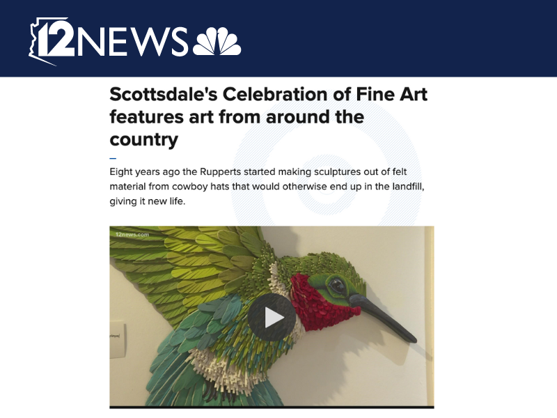 12 News NBC at the Celebration of Fine Art