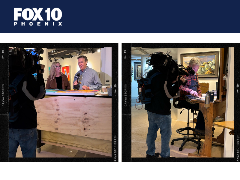 fox 10 visits the celebration of fine art