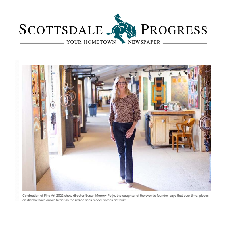 In the News Scottsdale Progress Celebration of Fine Art